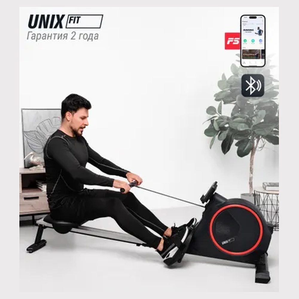 Гребной тренажёр UNIX Fit Techno Rower 410