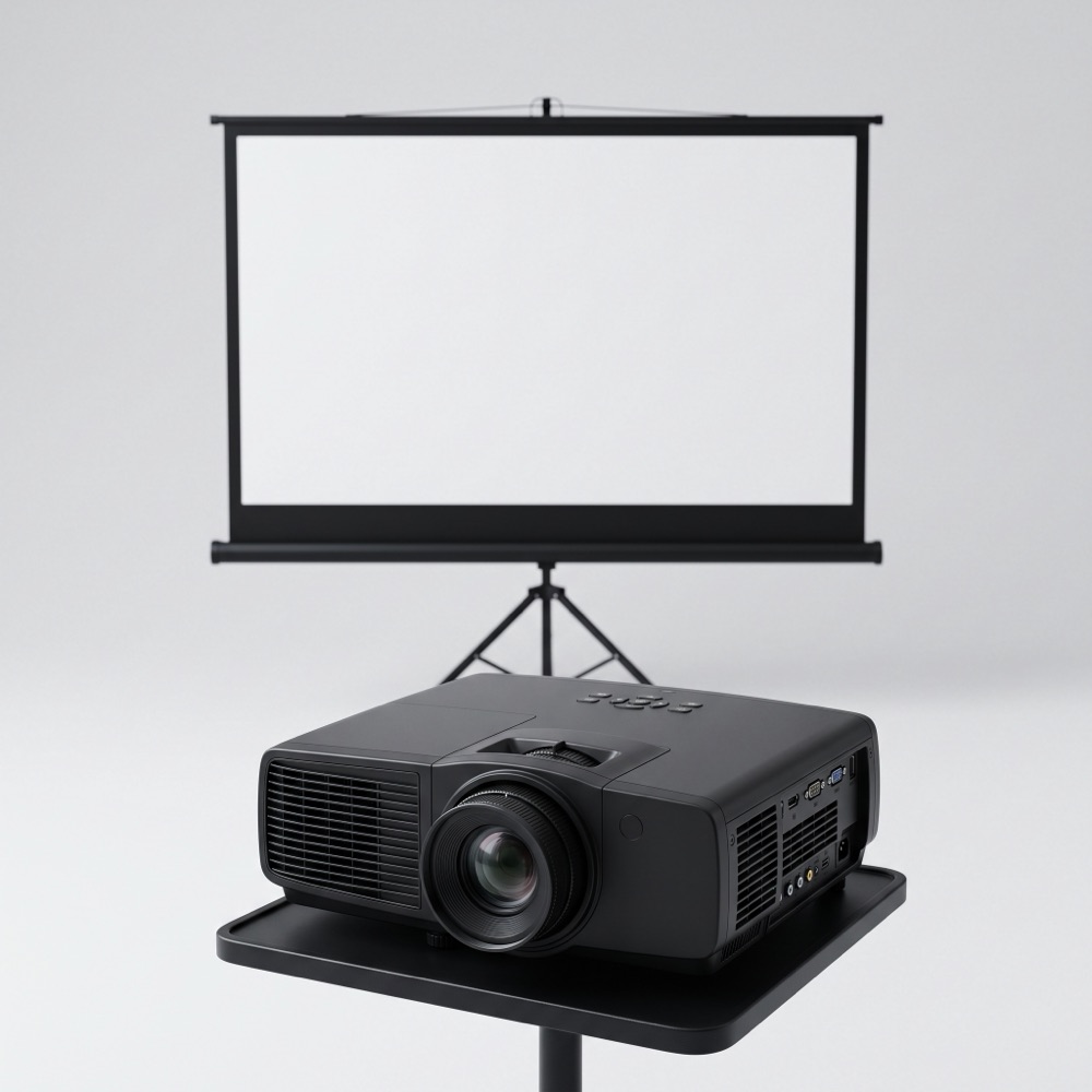 Комплект для презентации Max (проектор + экран + ноутбук + звук + флипчарт)